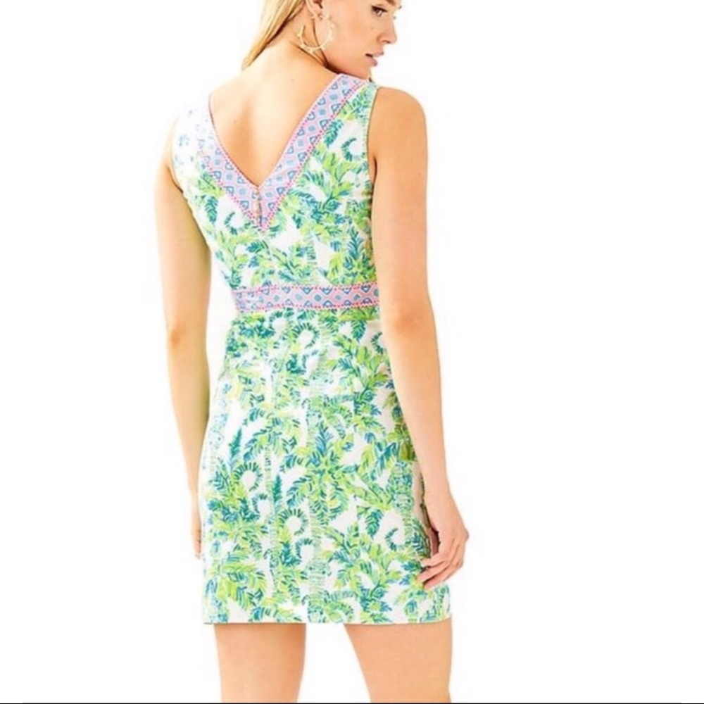 Lilly Pulitzer lanora stretch shift dress size - Picture 4 of 4